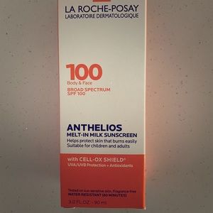 La Roche Posay Anthelios Milk spf 100 sunscreen